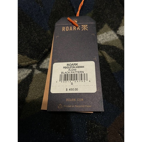 Roark x Pendleton Aztec Axeman Jacket Wool/ Sherpa Lined Coat $450 NWT ( S ) - Picture 4 of 10